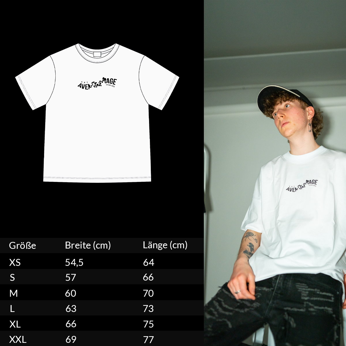 notaverage Tee v3 - Oversized Shirt